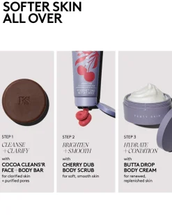 Cherry Dub Triple Action AHA Body Scrub