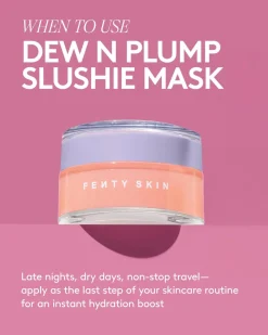 Dew N Plump Intense Hydration Slushie Overnight Face Mask