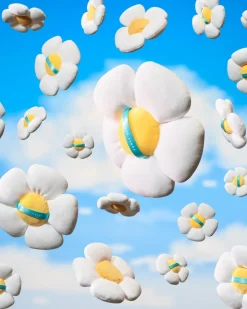 Fairy Bomb Smurfette Daisy Flower Shimmer Puff
