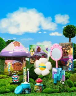 Fairy Bomb Smurfette Daisy Flower Shimmer Puff