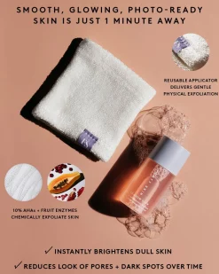 Pre-Show Glow Instant Retexturizing 10% AHA Treatment + Reusable Applicator