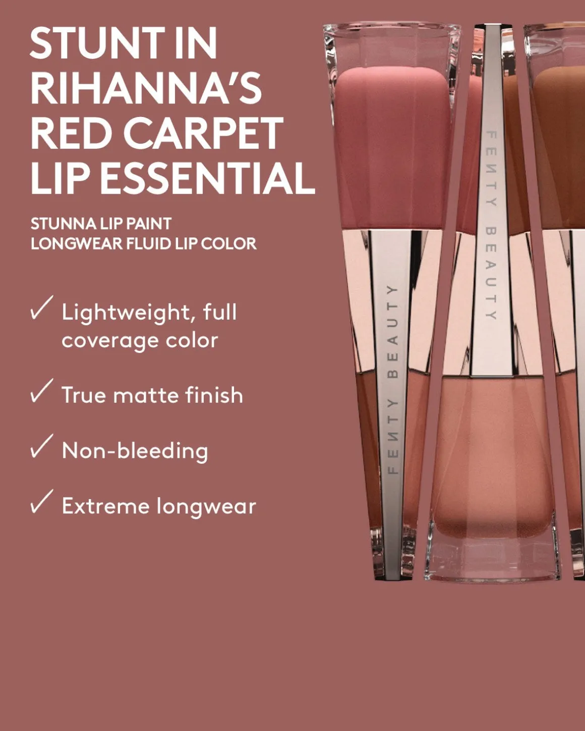 Stunna Lip Paint Longwear Fluid Lip Color