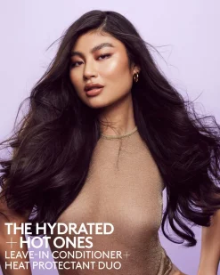 The Hydrated + Hot Ones Leave-in Conditioner + Heat Protectant Duo