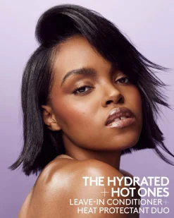 The Hydrated + Hot Ones Leave-in Conditioner + Heat Protectant Duo