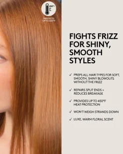 The Protective Type Frizz-Smoothing Heat Protectant Styling Cream