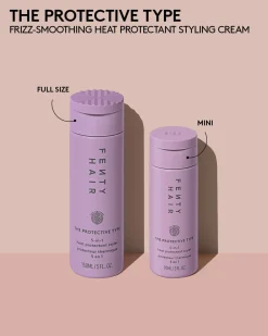 The Protective Type Frizz-Smoothing Heat Protectant Styling Cream
