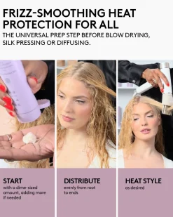 The Protective Type Frizz-Smoothing Heat Protectant Styling Cream